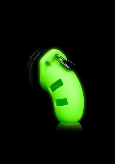 Model 20 Cock Cage - 3.5'' - GitD - Neon Green/Black