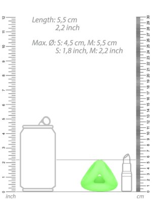 Cock Ring & Ball Strap - Glow in the Dark - Neon Green - Afbeelding 5