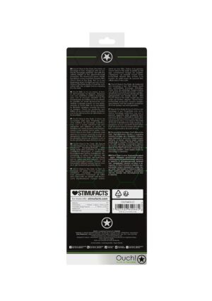 Smooth Thick Stretchy Penis Sleeve - GitD - Neon Green - Afbeelding 3