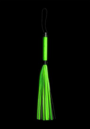 Flogger - Glow in the Dark - Neon Green/Black