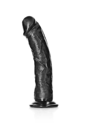 7 " Cock - Regular Curved - Black - Afbeelding 5