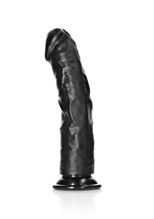Dildo without Balls with Suction Cup - 10''/ 25.5 cm - black