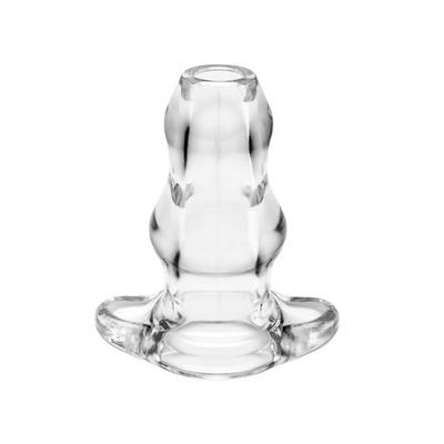 perfectfit double tunnel plug medium transparent PerfectFit - Double Tunnel Plug   - Medium - Transparent