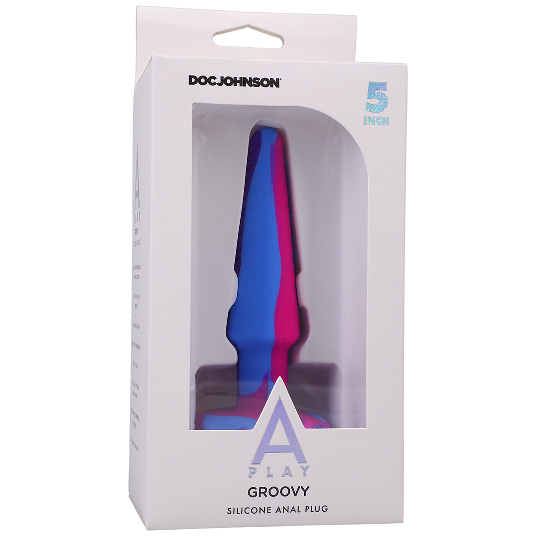 A-Play - Groovy - Silicone Anale Plug - 5'' / 12 cm