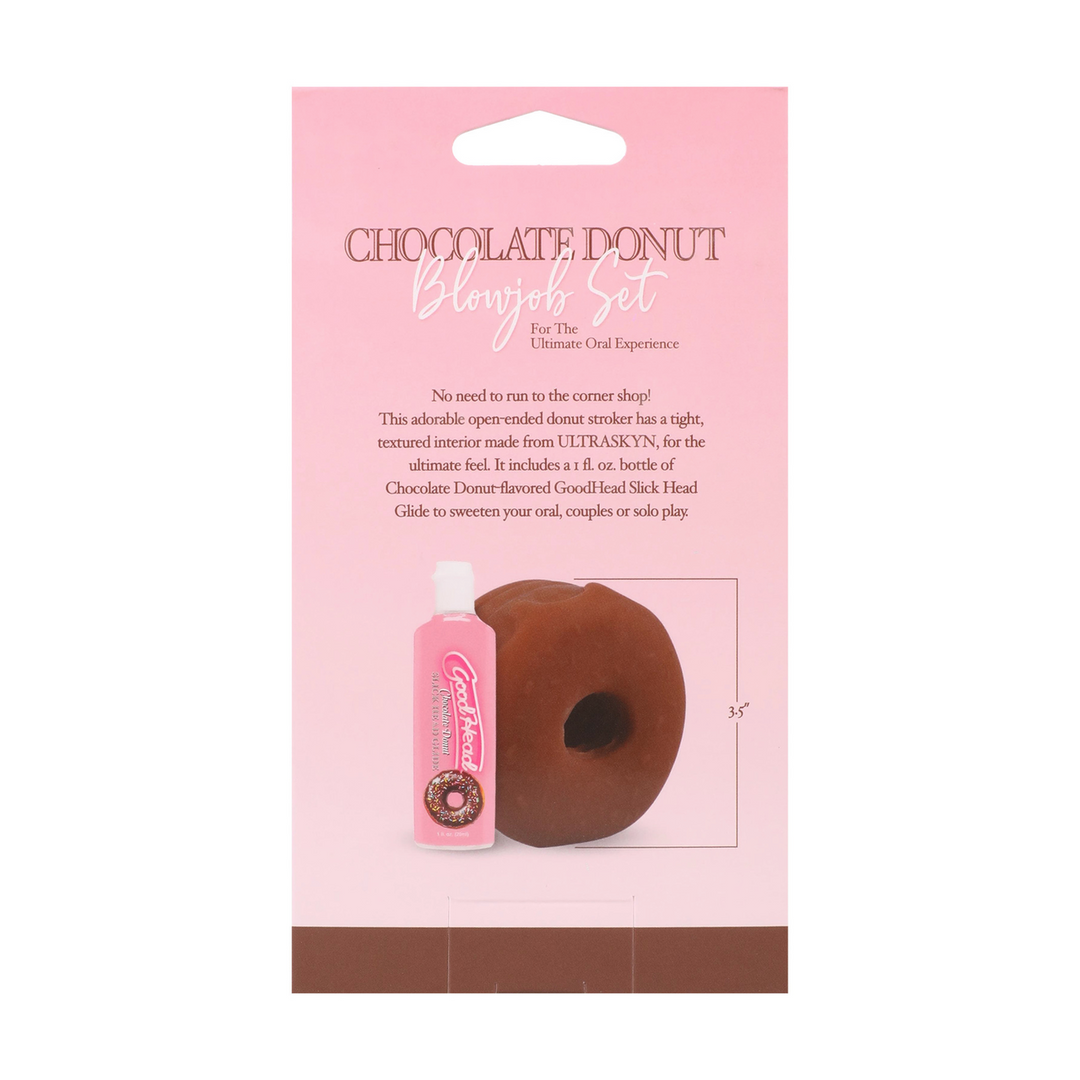 Goodhead - Chocolade Donut Set