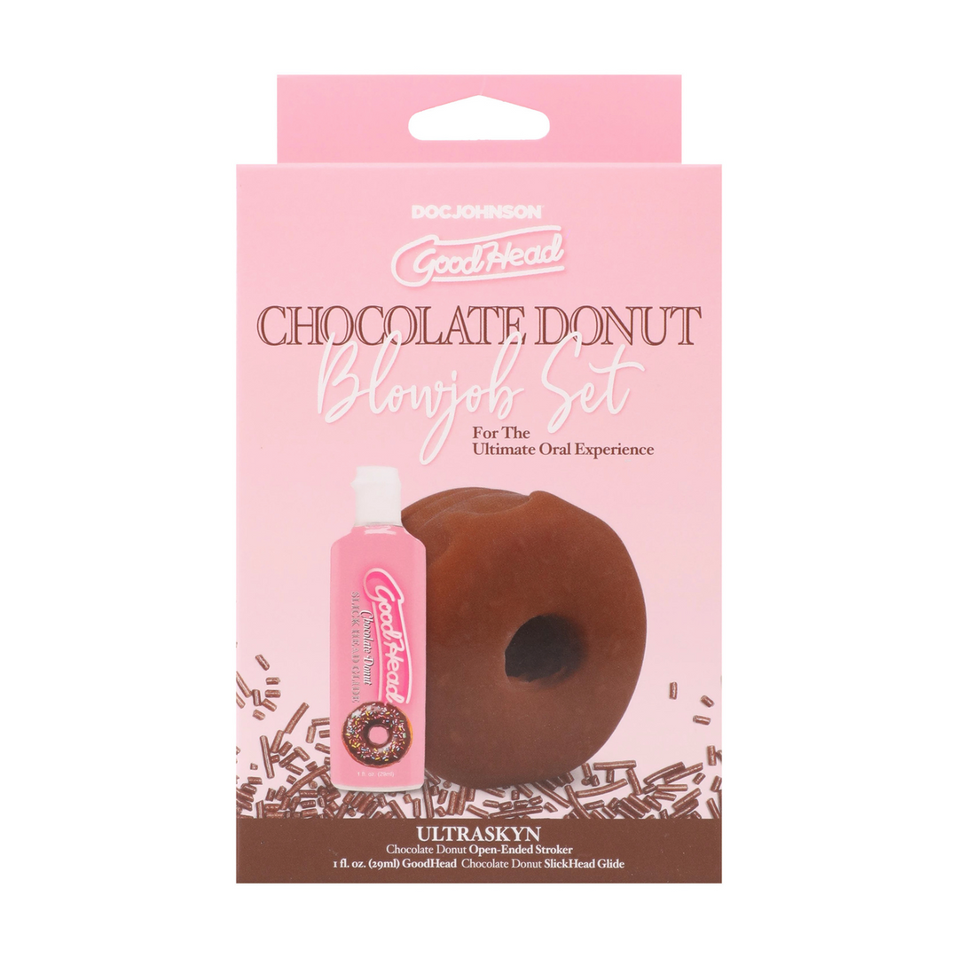 Goodhead - Chocolade Donut Set