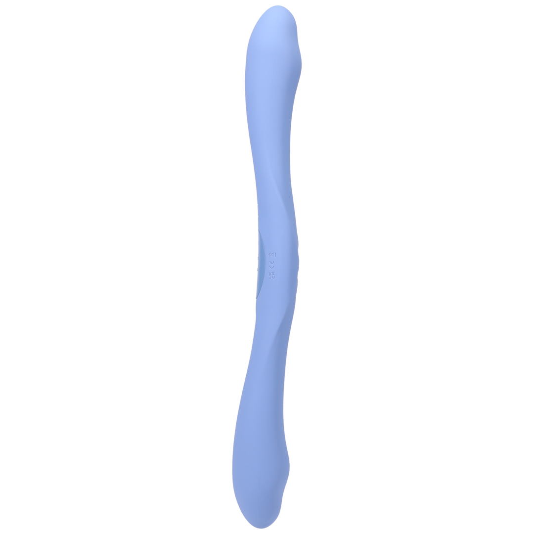 Tryst - Duet - Double Ended Vibrator met Draadloze Afstandsbediening - Periwinkle