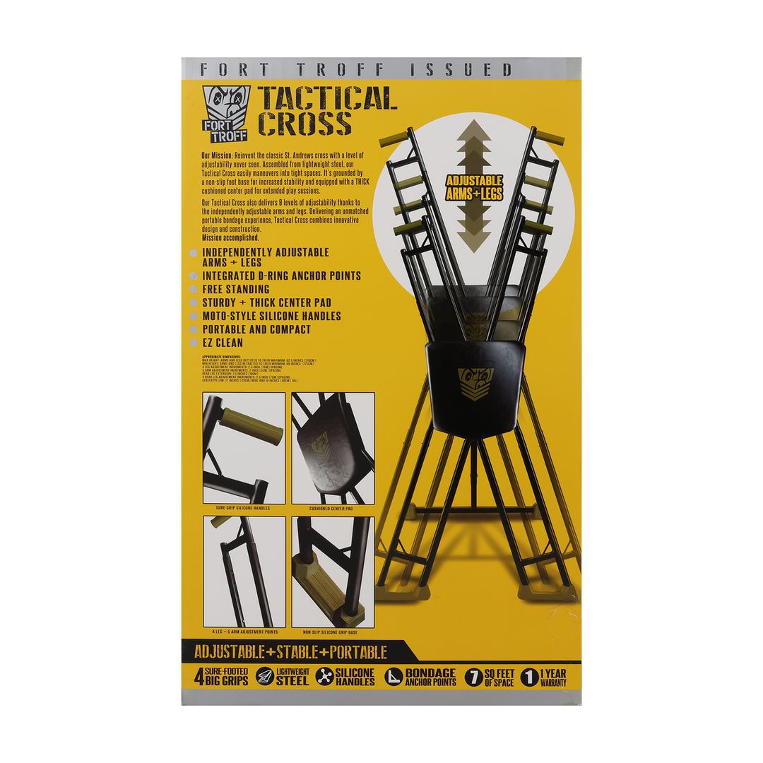 Fort Troff - Tactische Cross - Zwart/Groen