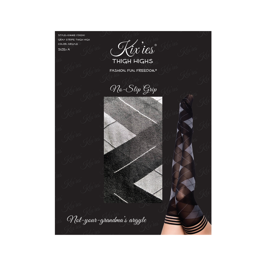 Kimmie - Thigh High - D - Black