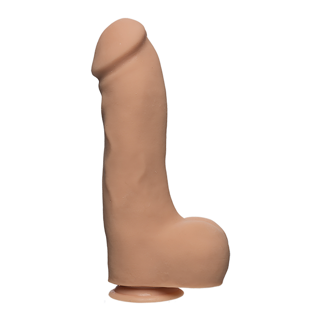 The D - Master D - Realistische ULTRASKYN Dildo met Ballen - 12 / 30 cm