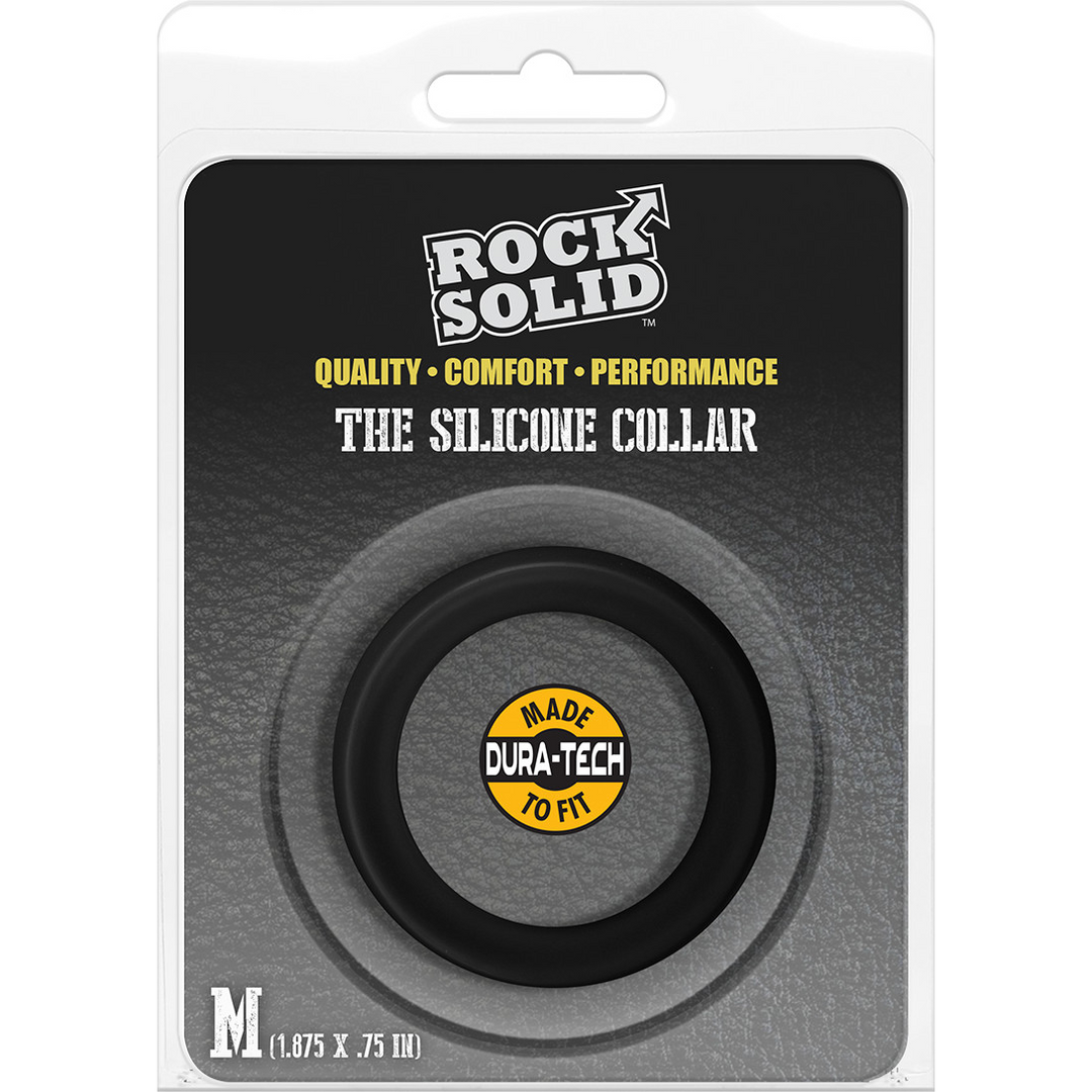 Rock Solid - De Silicone Collar - Cockring - Medium