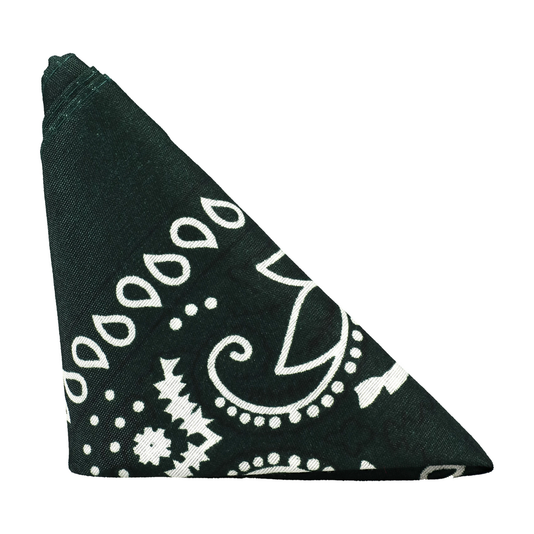 Rock Solid - The Code - Siliconen Cockring met Bandana - Hunter Green