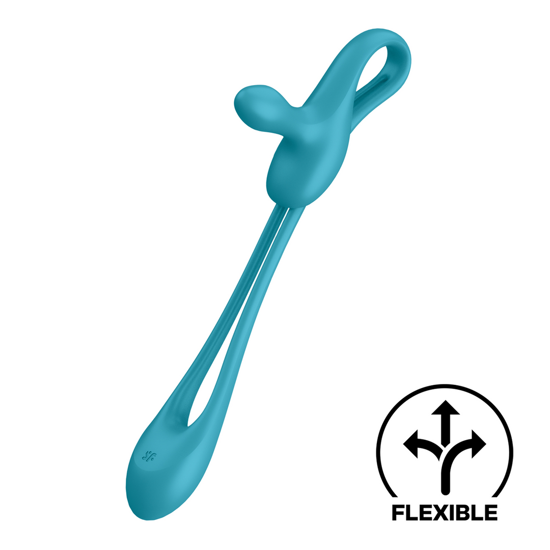 Satisfyer - Plug and Play 1 - Partner Vibrator - Blauwgroen