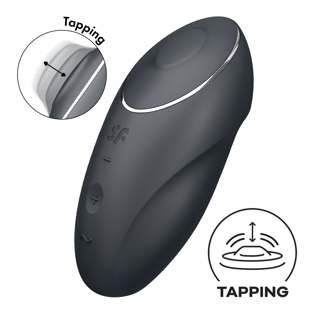 Satisfyer - Tap en Climax 1 - Grijs