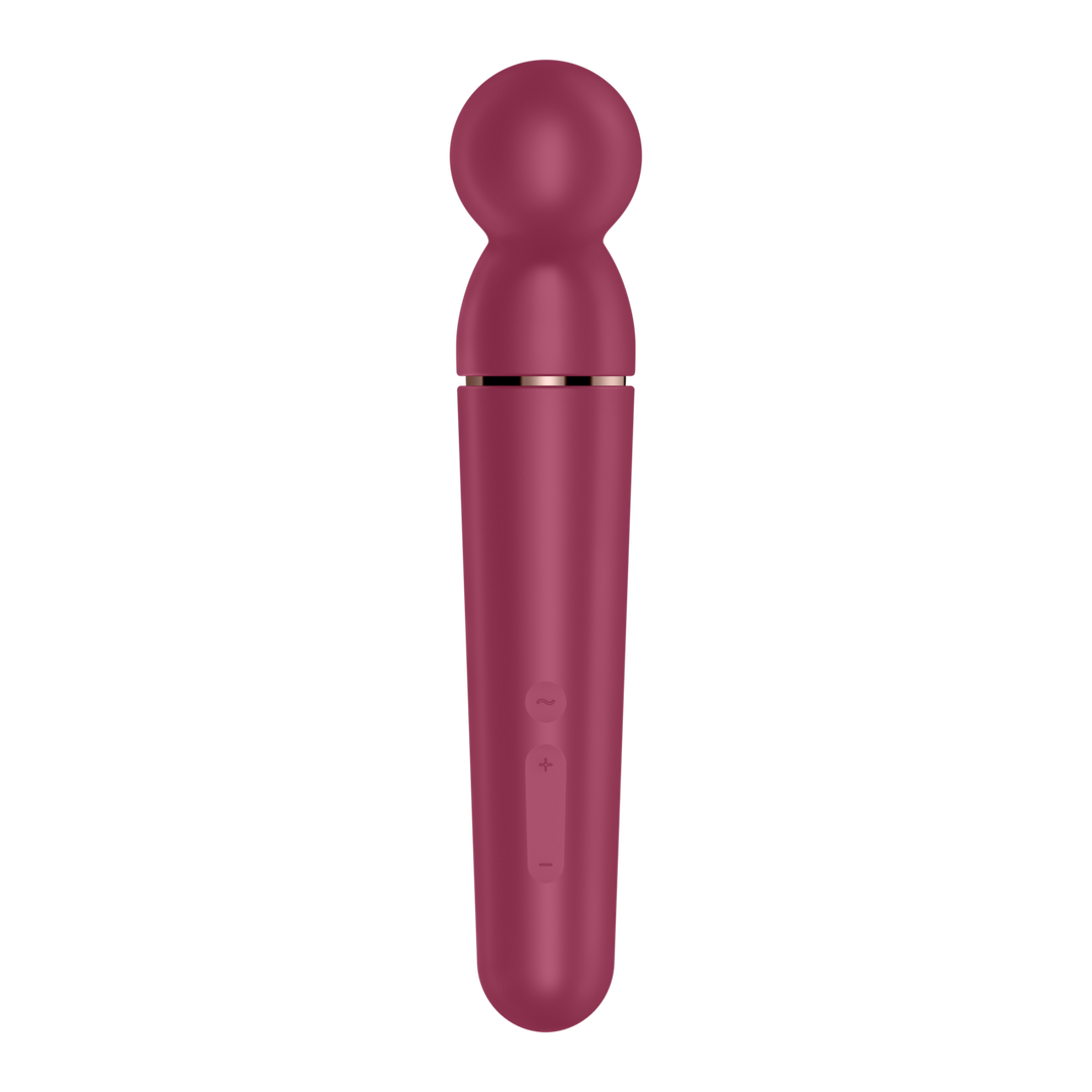 Satisfyer - Planet Wand-er - Wand Vibrator - Berry/Roze Goud