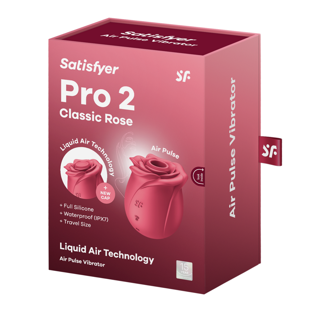 Satisfyer - Pro 2 - Classic Rose - Air Pulse Vibrator