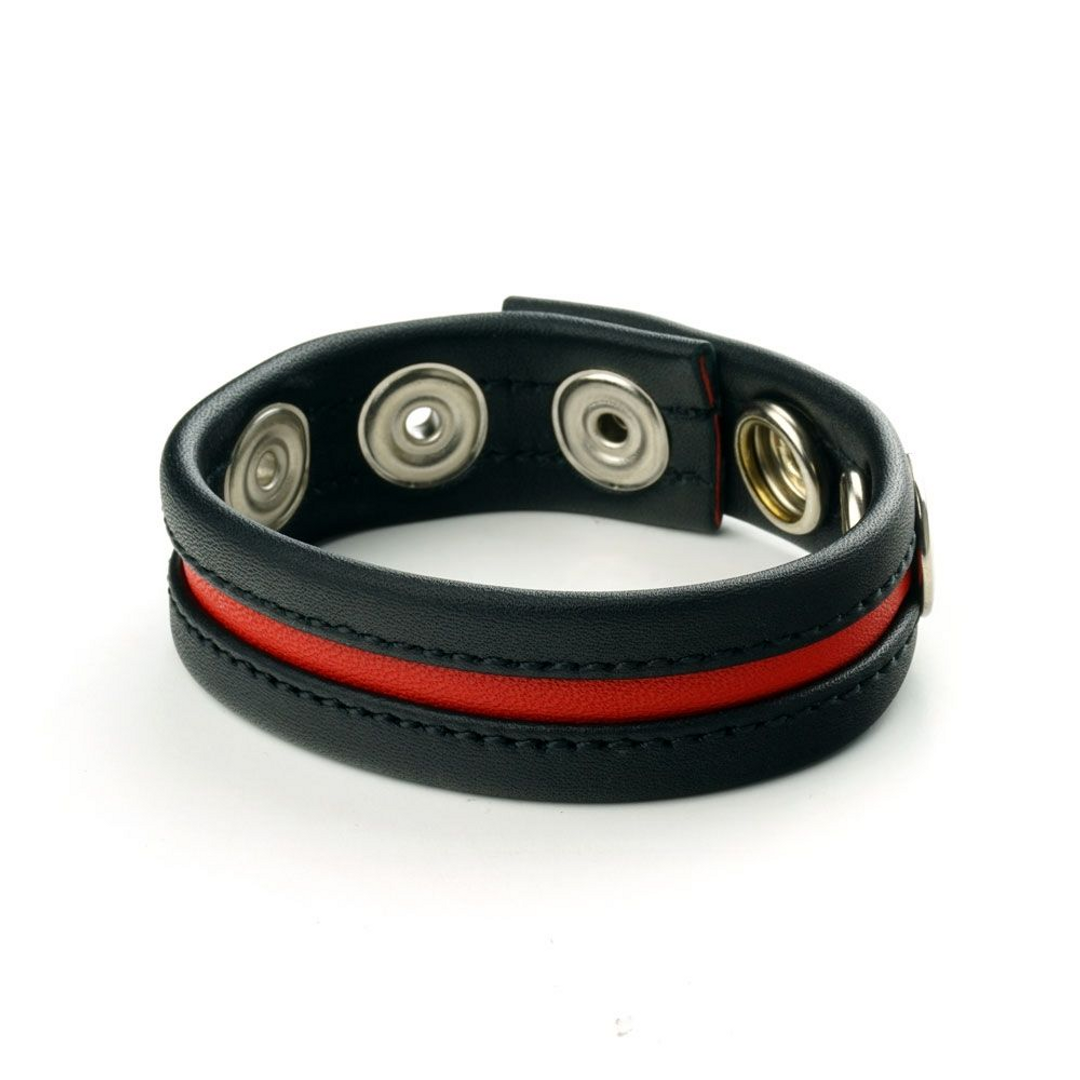Cock Strap - Black/Red