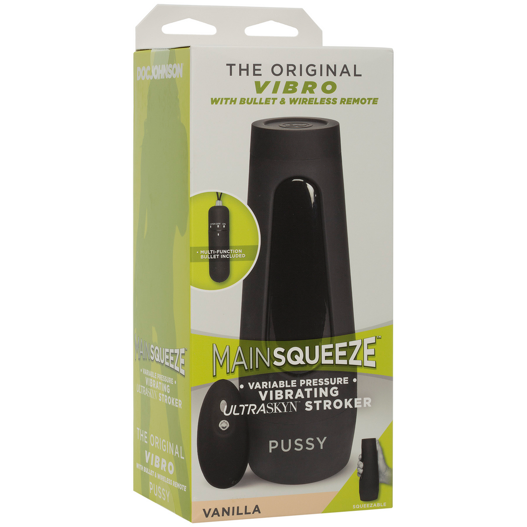 Main Squeeze - De Original Vibro - ULTRASKYN Pussy Masturbator