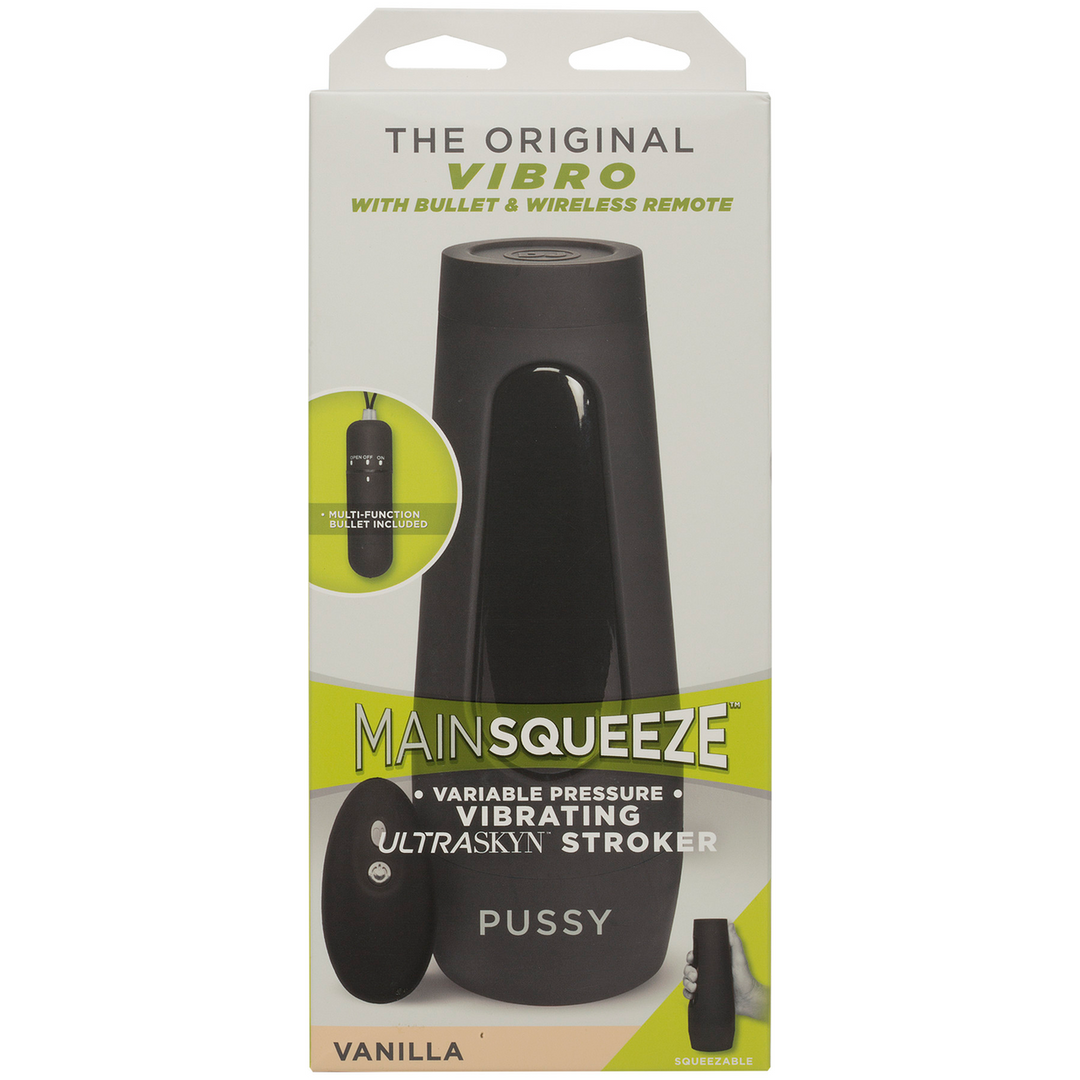 Main Squeeze - De Original Vibro - ULTRASKYN Pussy Masturbator