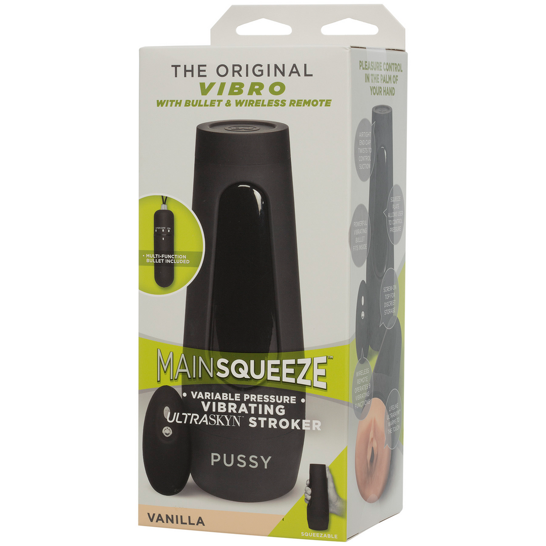 Main Squeeze - De Original Vibro - ULTRASKYN Pussy Masturbator
