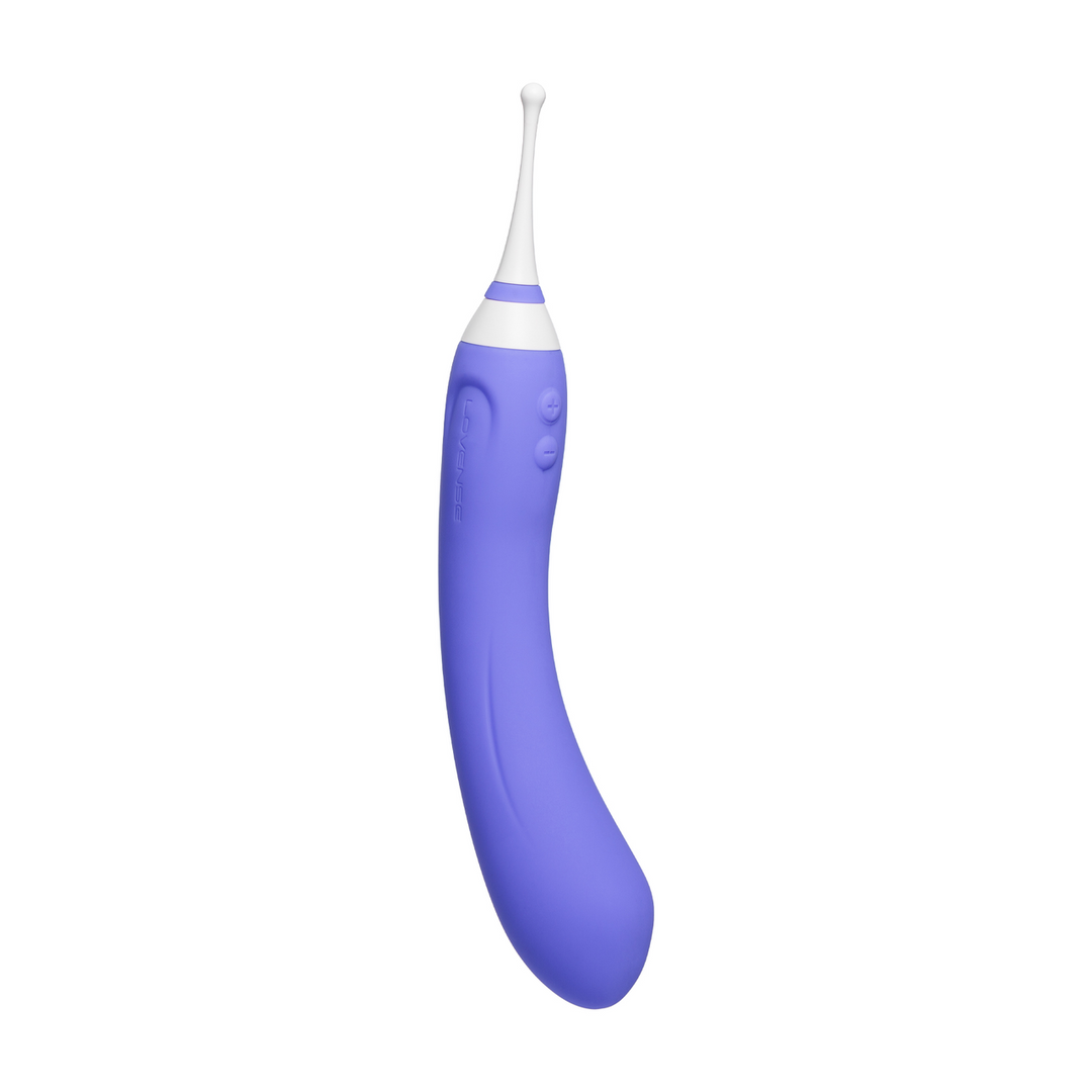 Hyphy - Afstandsbediening Dubbelzijdige Vibrator met Accessoires - Paars