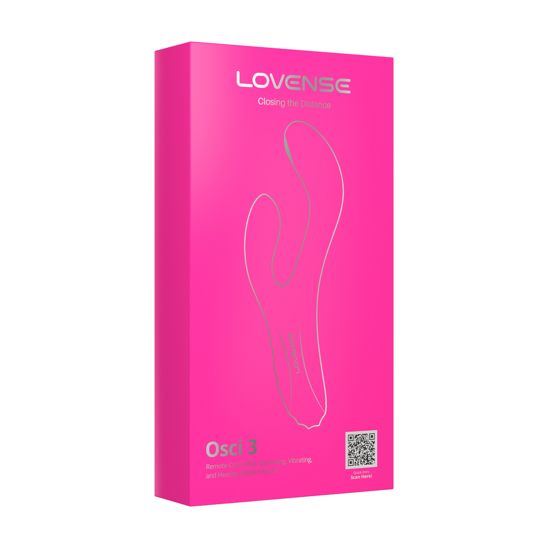 Osci 3 - Oscillerende Vibrerende en Verwarmende Konijnen Vibrator - Roze
