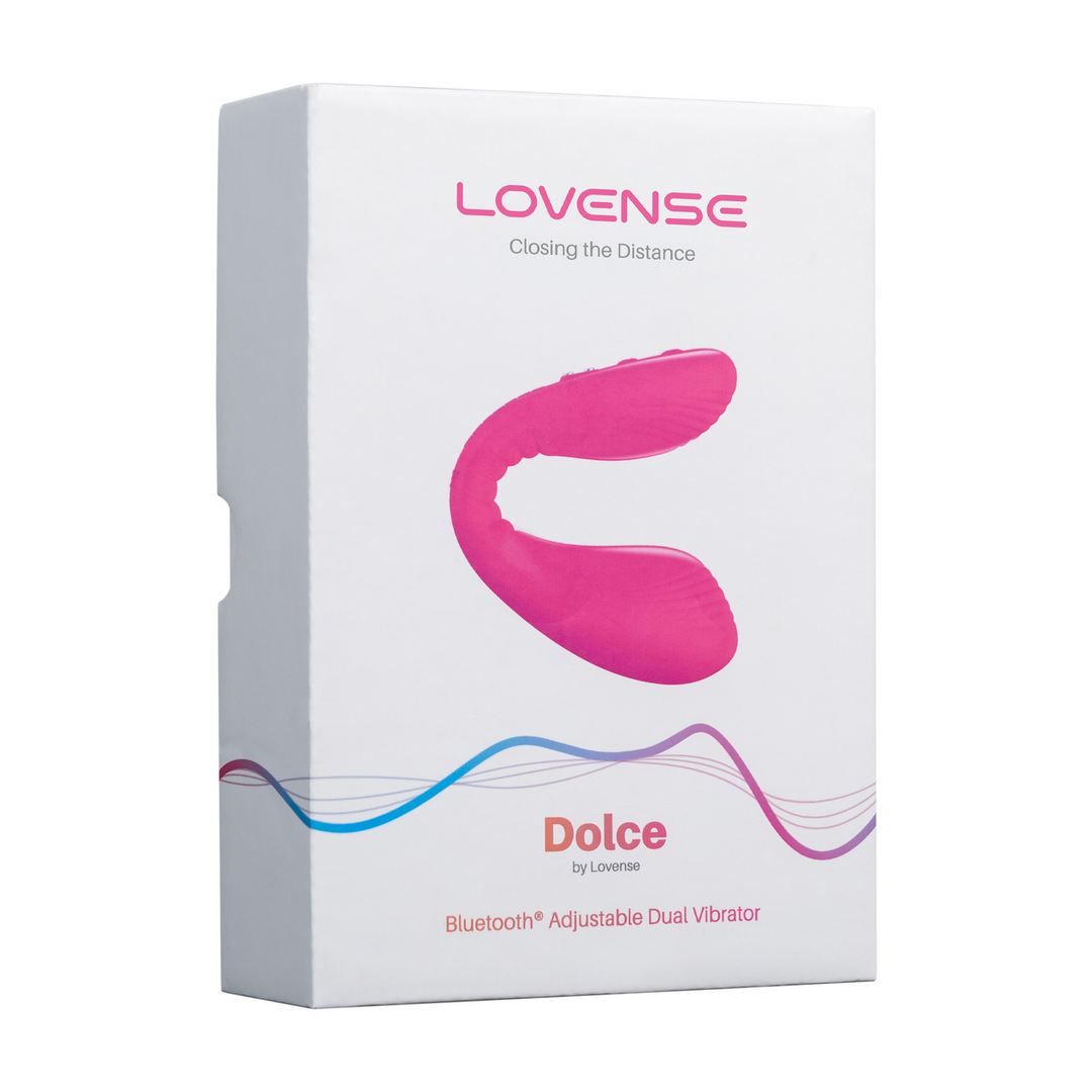 Dolce - Afstandsbediening Dubbelzijdige Vibrator - Roze