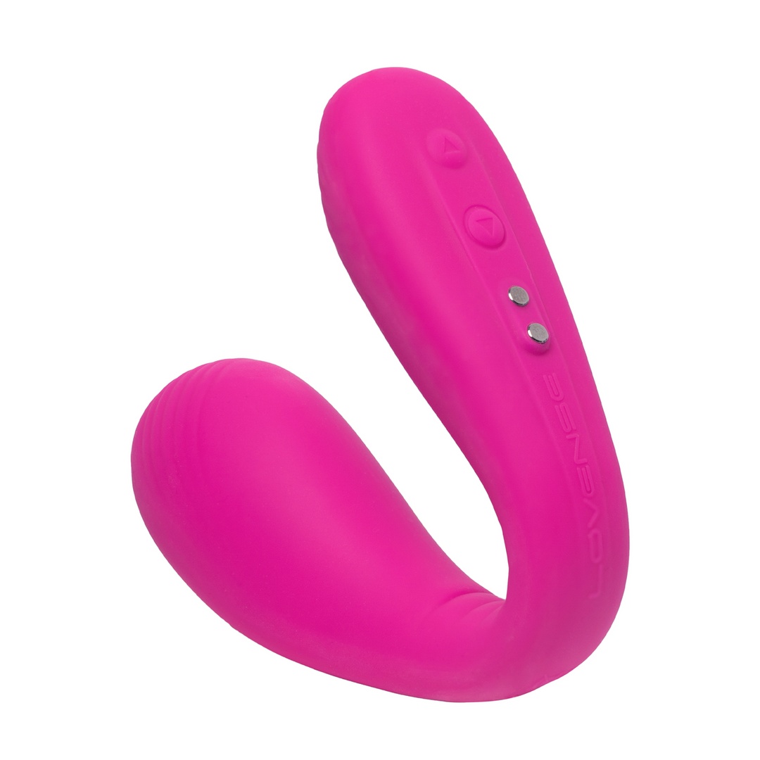 Dolce - Afstandsbediening Dubbelzijdige Vibrator - Roze