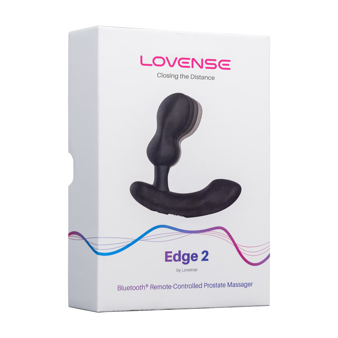 Edge 2 - Verstelbare Dual-motor App-gestuurde Prostaatmassager - Zwart