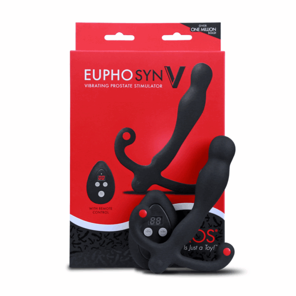 Eupho Syn V - Vibrerende Prostaatstimulator - Zwart