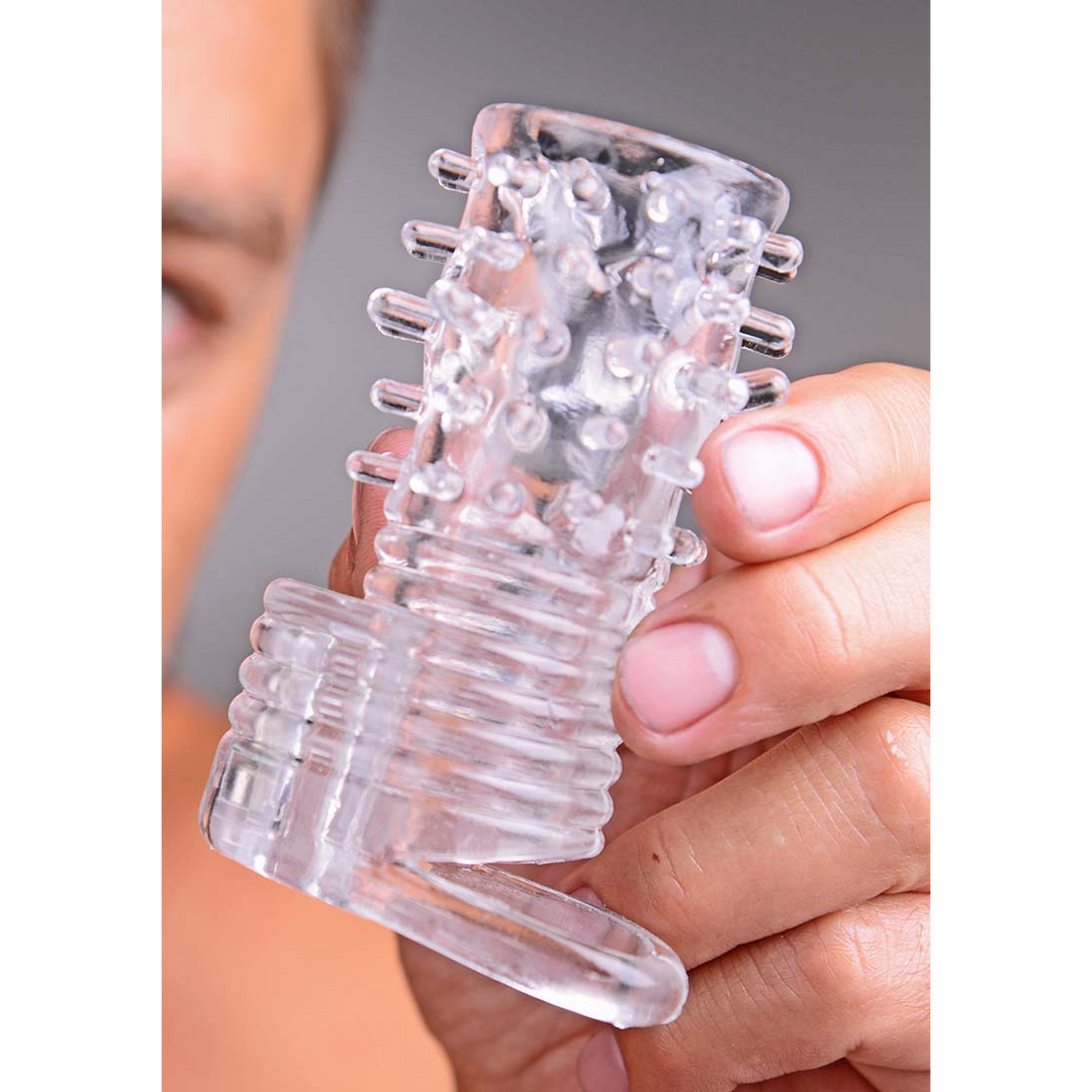 Size Matters - Vibrerende Textured Erectiesleeve