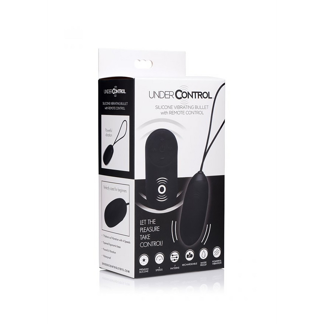 Under Control - Siliconen Vibrerende Bullet met Afstandsbediening