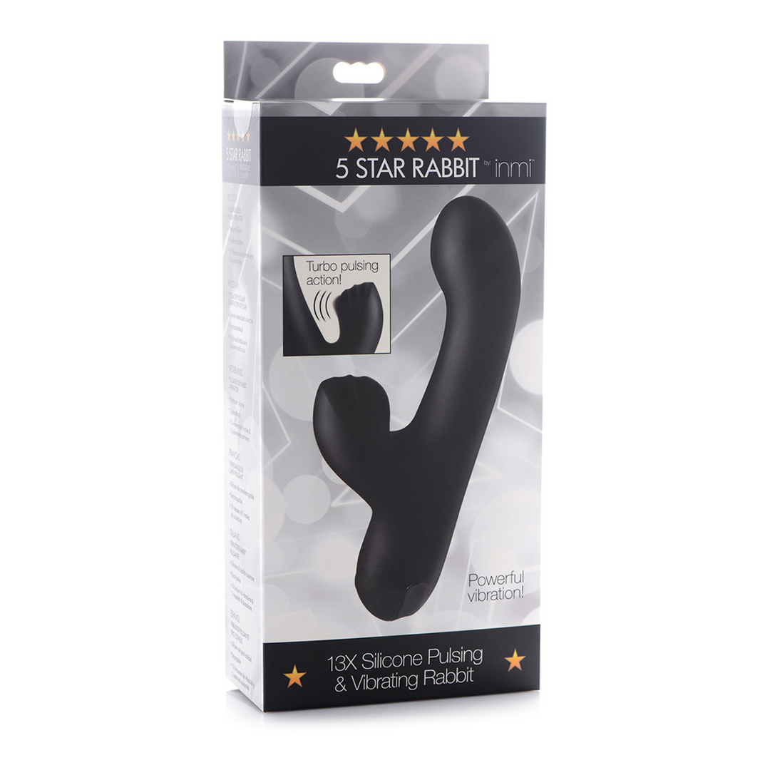 Inmi - Silicone Pulsating and Vibrating Rabbit