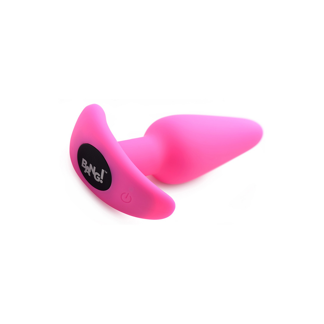 Bang! - Vibrerende Siliconen Butt Plug met Afstandsbediening