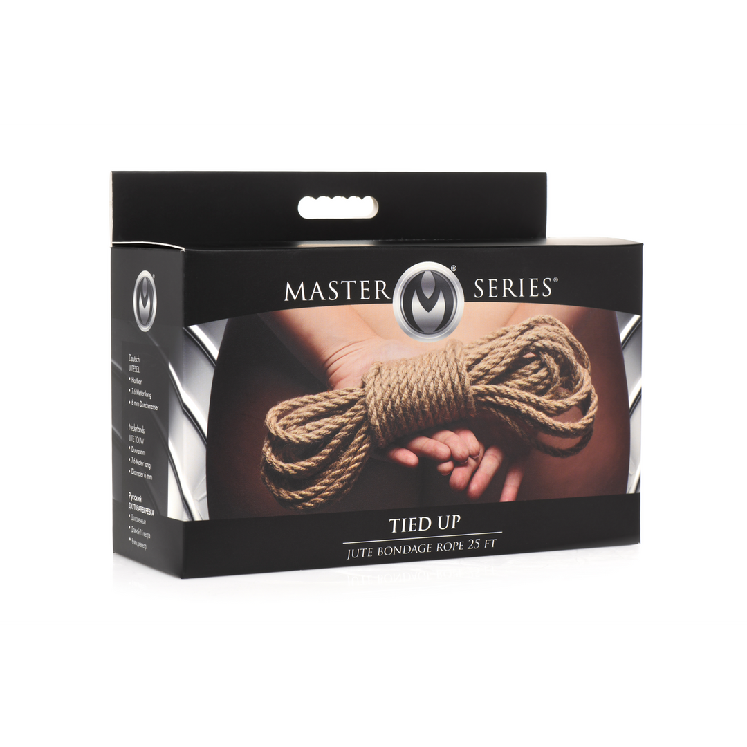 Master Series - Tied Up - Jute Bondage Touw - 25 ft / 7,6 mtr