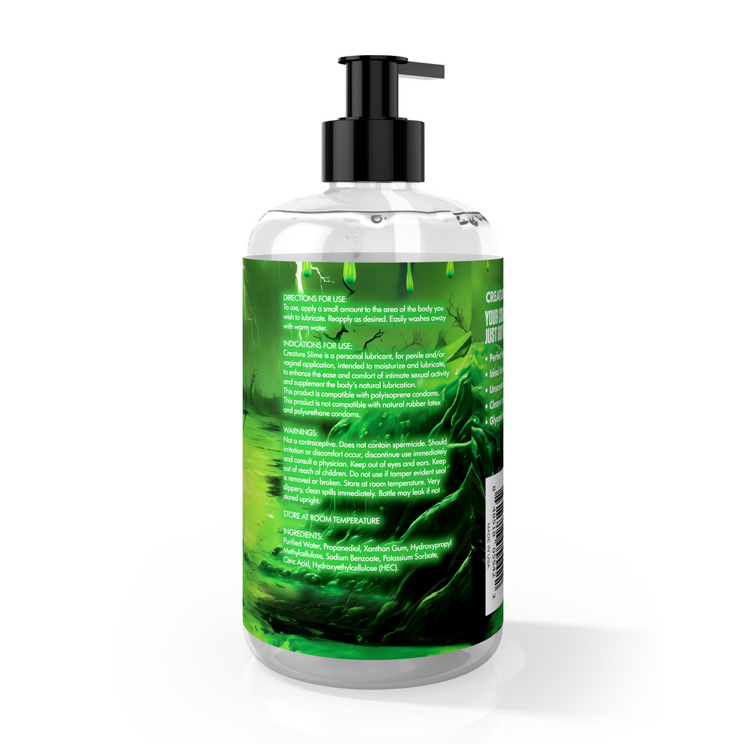 Creature Cocks - Creature Slime - Waterbased Lubricant - 16 fl oz / 473 ml