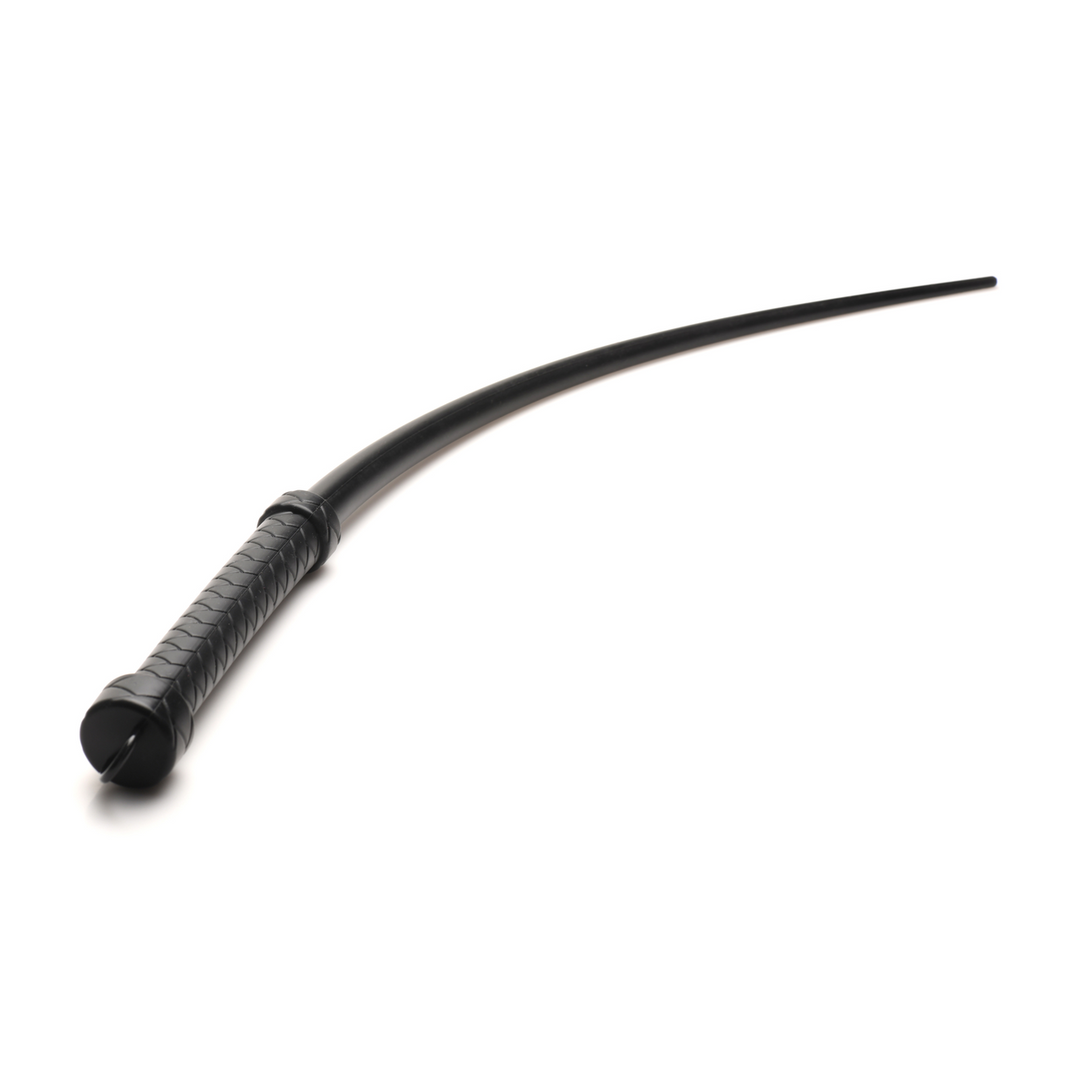 Master Series - Viper Tail - Siliconen zweep - Zwart