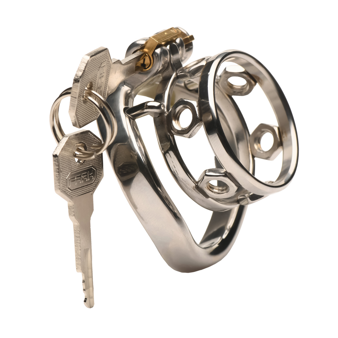 Master Series - Pussy Boy - Metalen Kastele cage