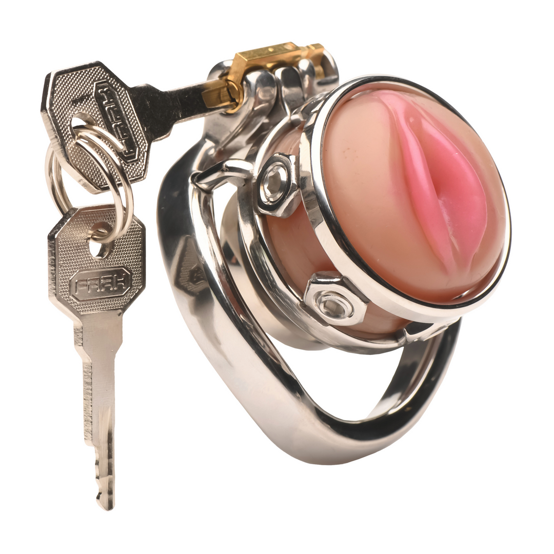 Master Series - Pussy Boy - Metalen Kastele cage