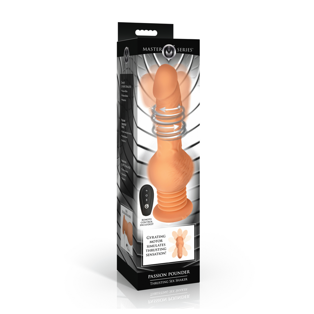 Master Series - Passion Pounder - Duwende Seks Shaker met Afstandsbediening