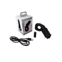 Bathmate - Vibe - Tickle - Vibrerende Cockring - Zwart