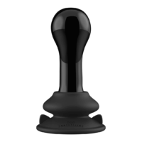 Chrystalino - Globy - Glazen Vibrator met Suction Cup