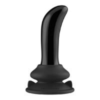Chrystalino - Prickly - Smooth Glass G-Spot Vibrator met Afstandsbediening