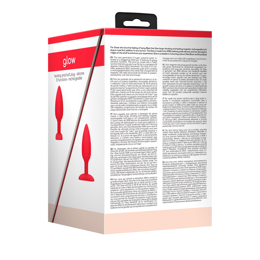 Elegance - Glow - Heating Anal Butt Plug