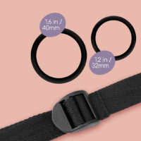 Snap Strap - Strap-on Harnas - Zwart