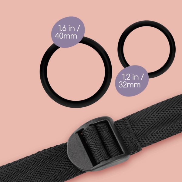 Snap Strap - Strap-on Harnas - Zwart