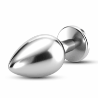 Bijou - Anale Jewel Plug - Groot - Doorzichtig