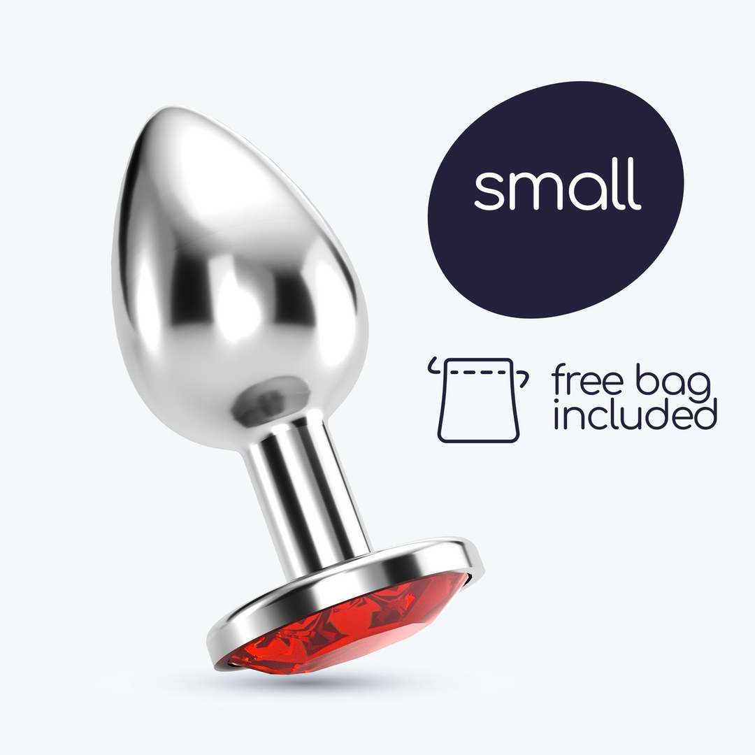 Bijou - Anale Sieraad Plug - Klein - Rood