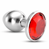 Bijou - Anale Sieraad Plug - Groot - Rood