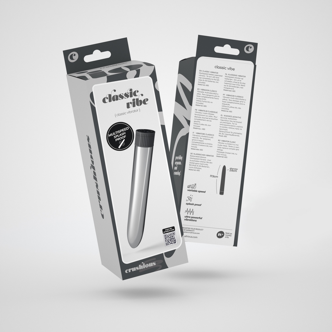 Classic Vibe - Classic Vibrator - Zilver